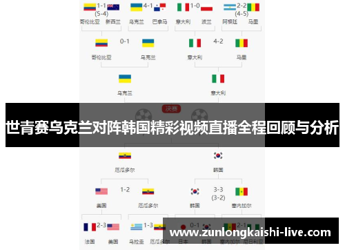 世青赛乌克兰对阵韩国精彩视频直播全程回顾与分析